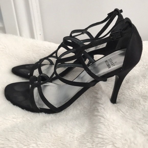 Stuart Weitzman black strappy sandals - Picture 3 of 3